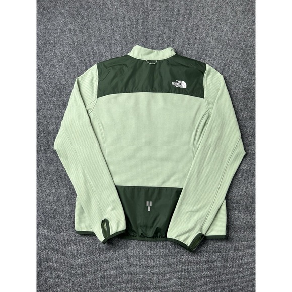 Womens Jacket The North Face Green Full Zip Outdoor, Size L - Picture 2 of 9